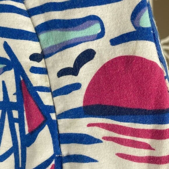 Talbots Nautical Sailboat Print Skort S - Picture 7 of 10